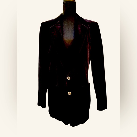 St Laurent Midnight Blue Blazer - Picture 2 of 6